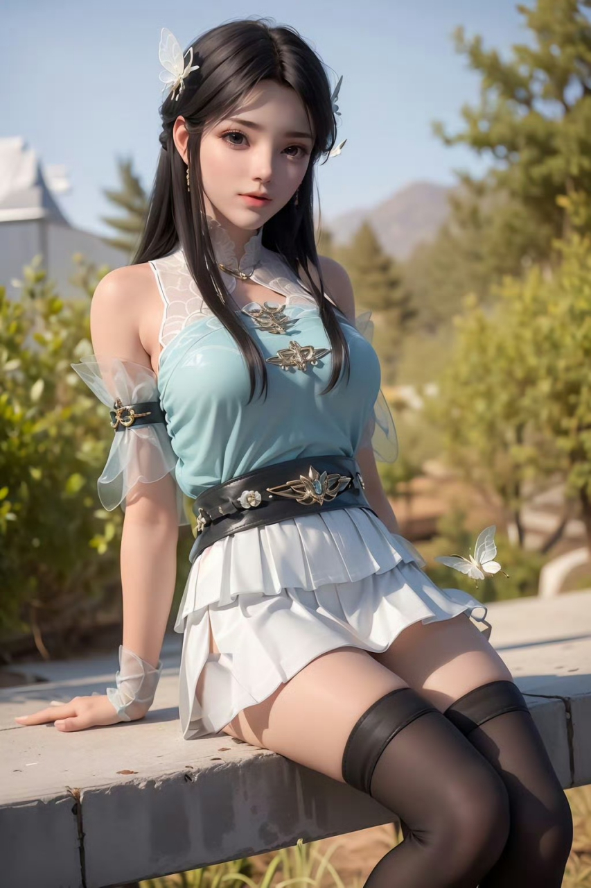 ai创意与创作:ai创作的美图,取名《缘分》.珍惜着一份缘分,在流年里把