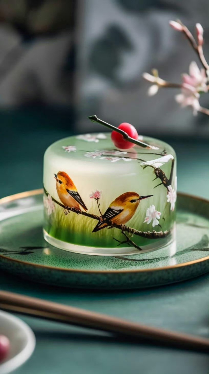 古风蛋糕,这才叫创意,结合中国传统文化,有创新!也能卖出好价钱?