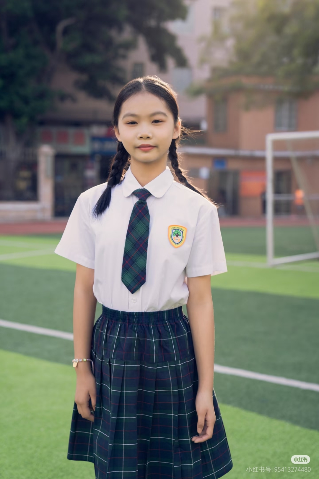 校园风校服穿搭