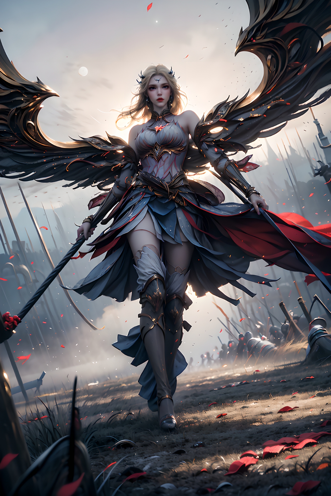 斗罗大陆天使神千仞雪,优雅高贵,冷艳绝美,实力强大.