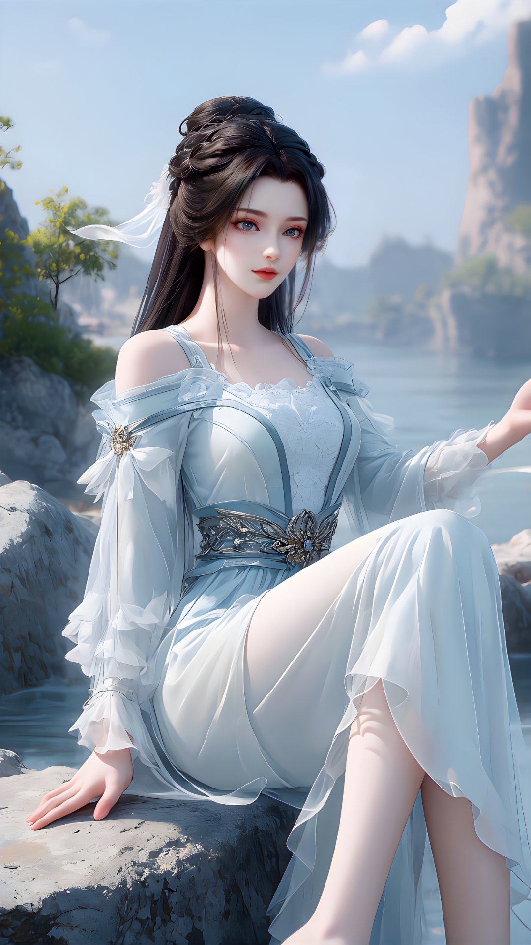 国漫女神壁纸分享合集,每一帧都美得令人窒息!