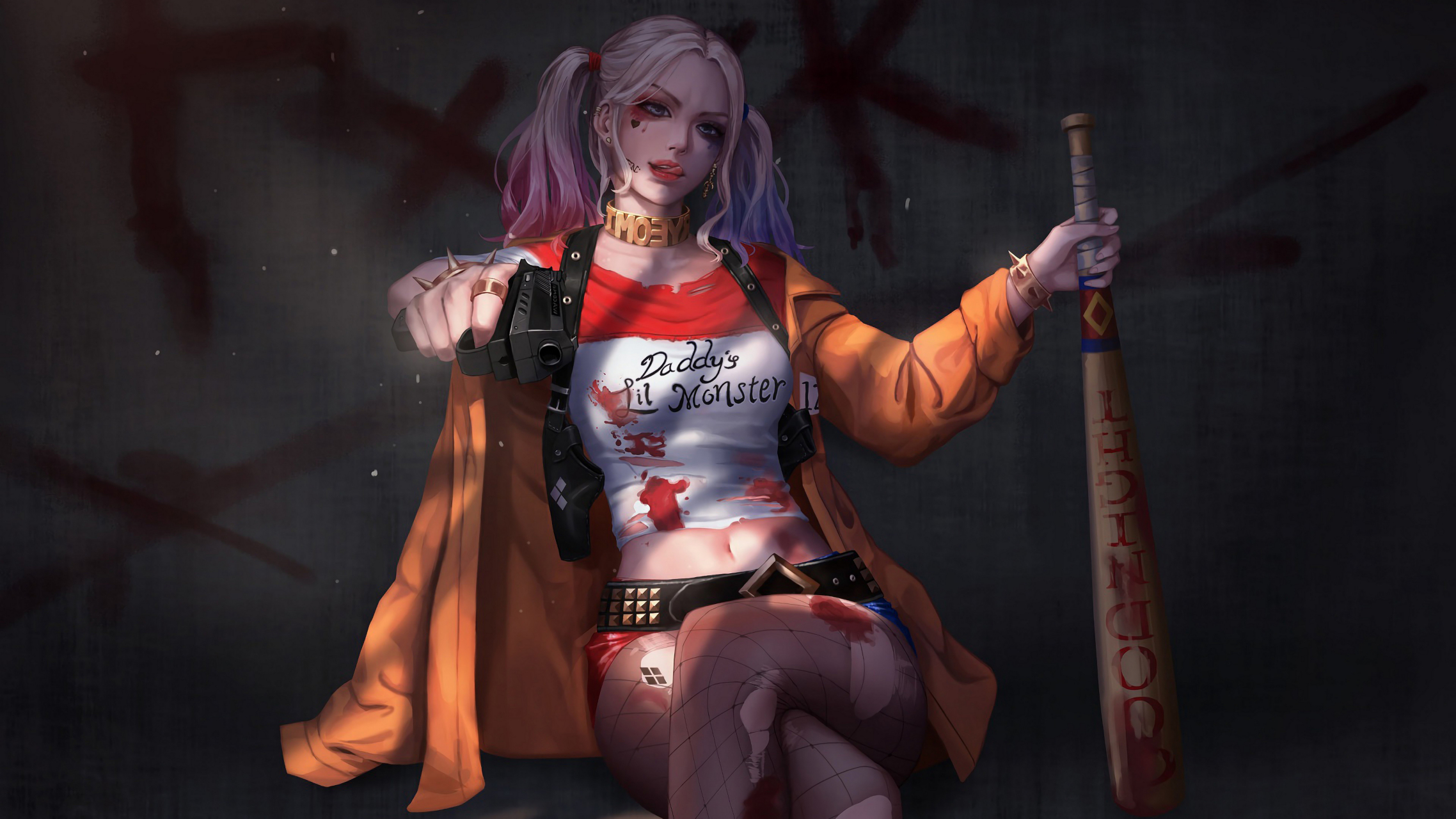 动漫壁纸# 是你想要的小丑女吗?joker