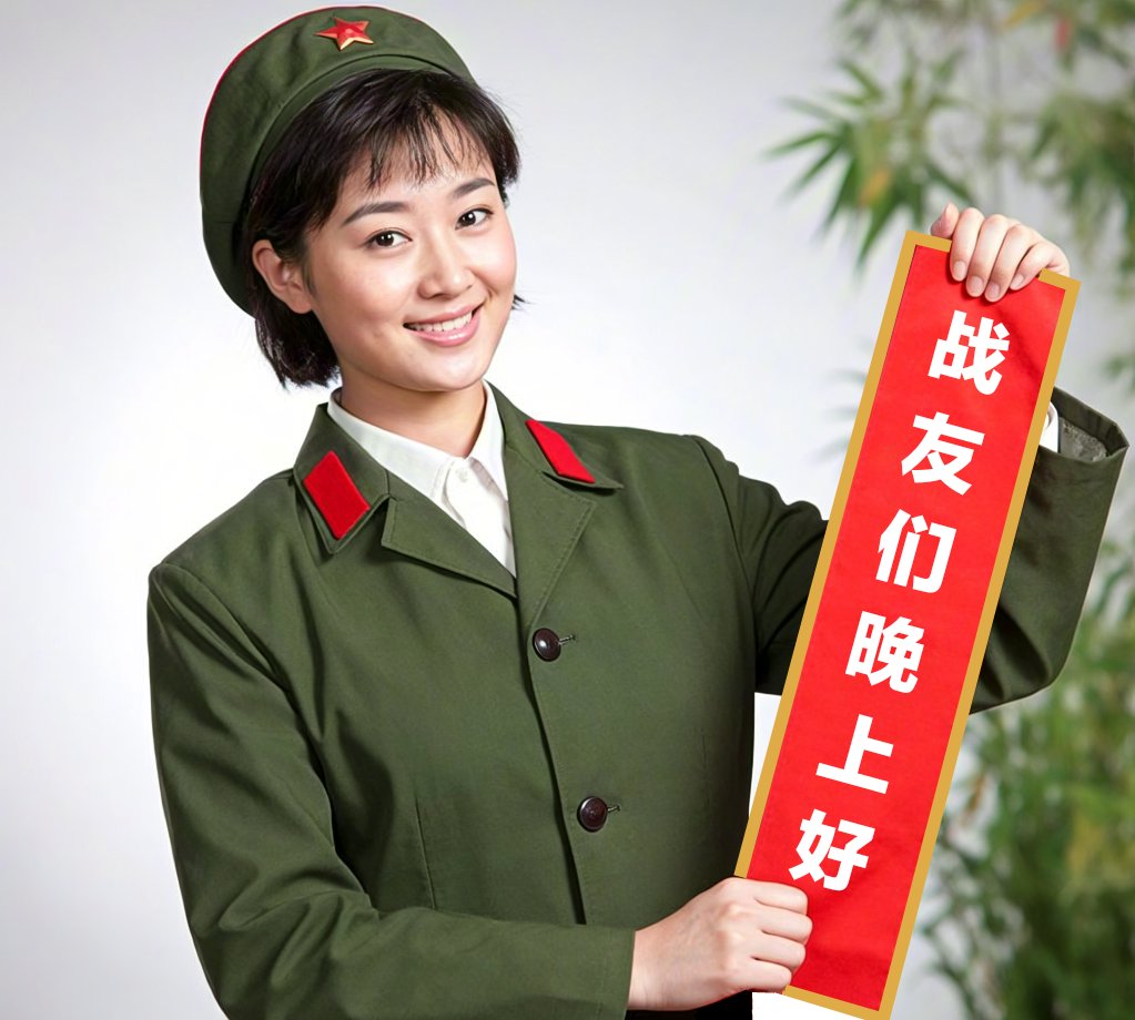 战友们晚上好!在这宁静的夜晚,愿你们的梦乡充满和平与安宁