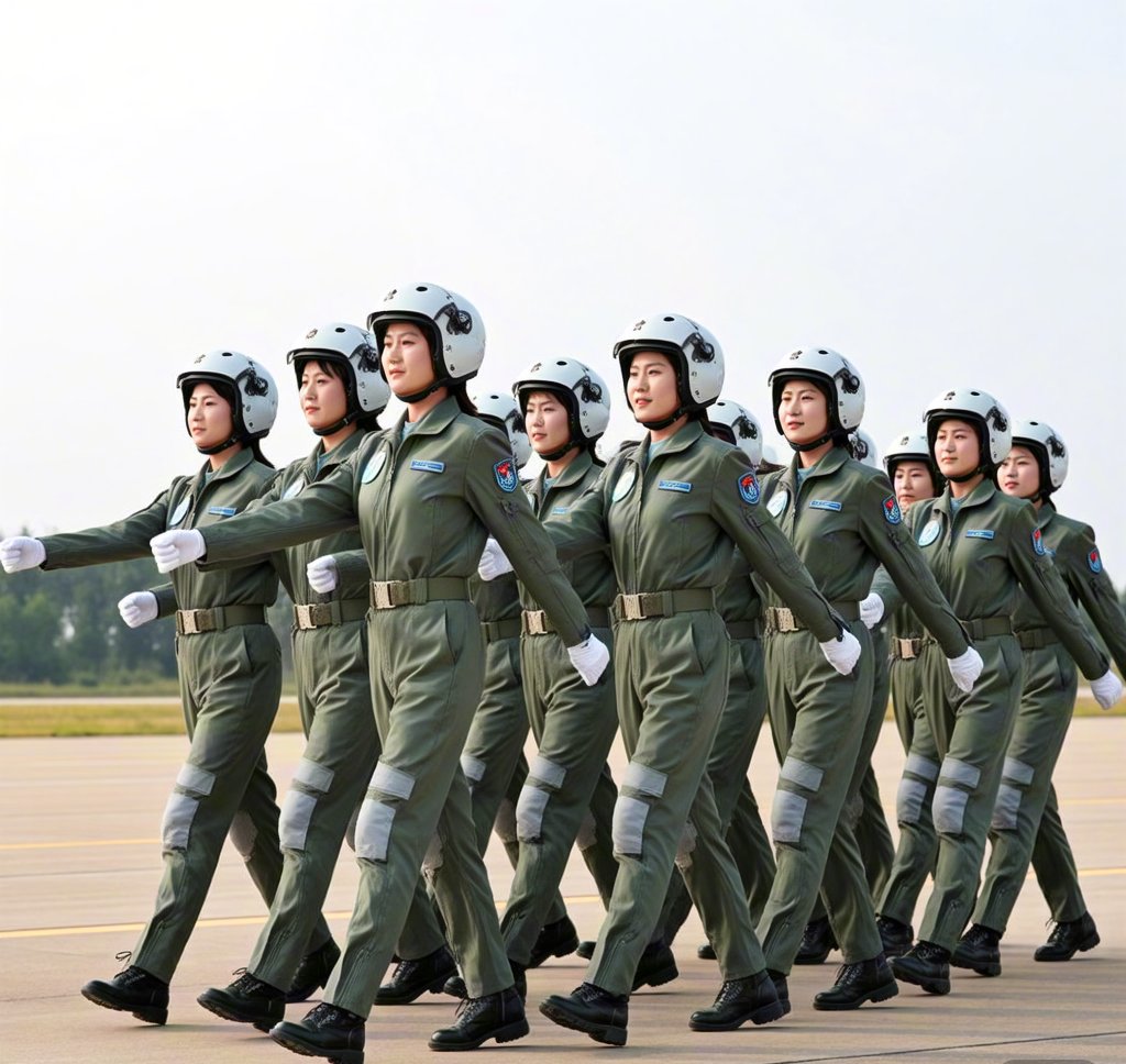祝福你们,勇敢的女飞行员空军女飞行员空军女兵图片飞行员图片空军女