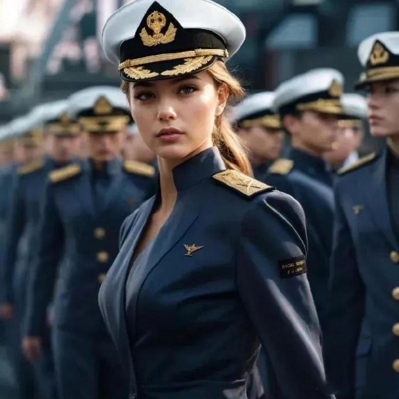 女军官的图片俄罗斯军队俄罗斯女军俄罗斯美女军官绘画俄罗斯军队