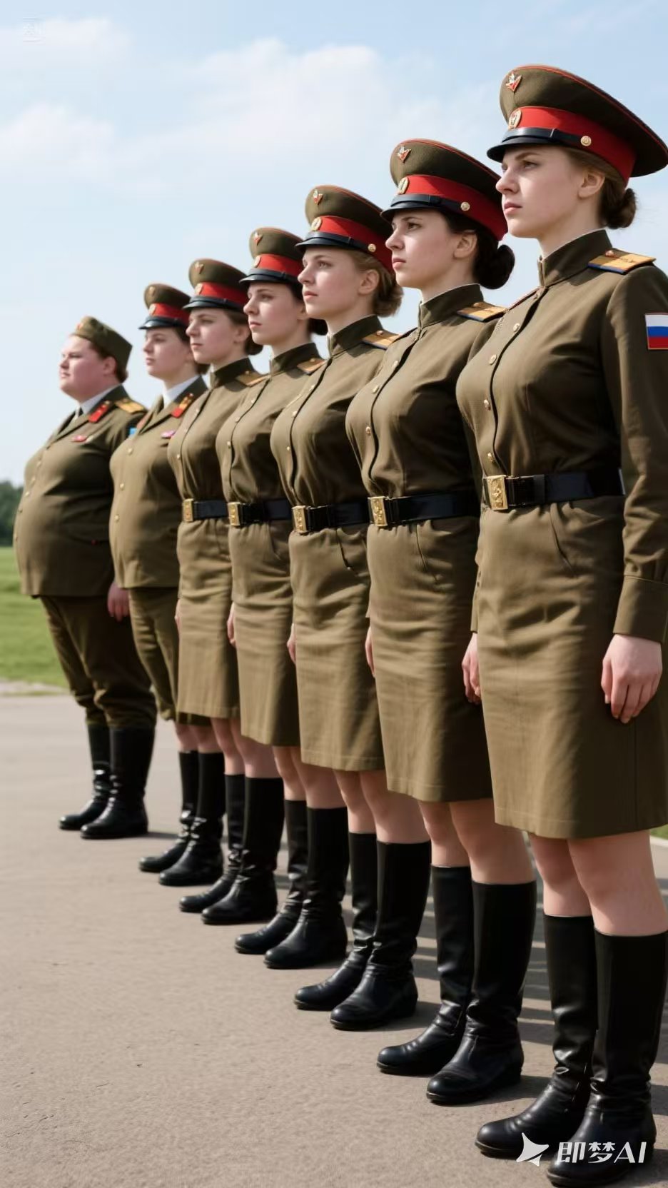 苏联女兵在历史长河中绽放别样风采