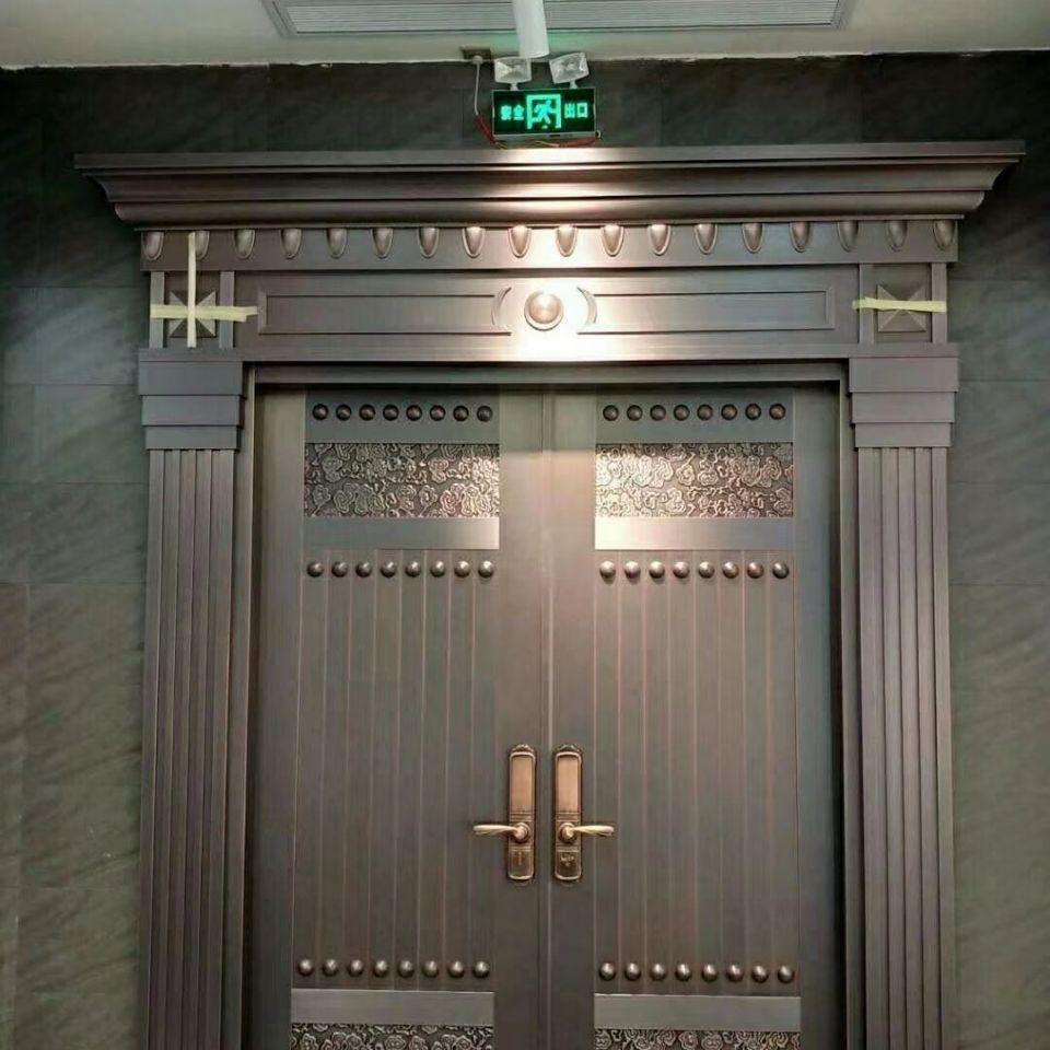 天津别墅铜门生产厂家,专注于工程铜门大门,别墅铜门等生产定制#天津