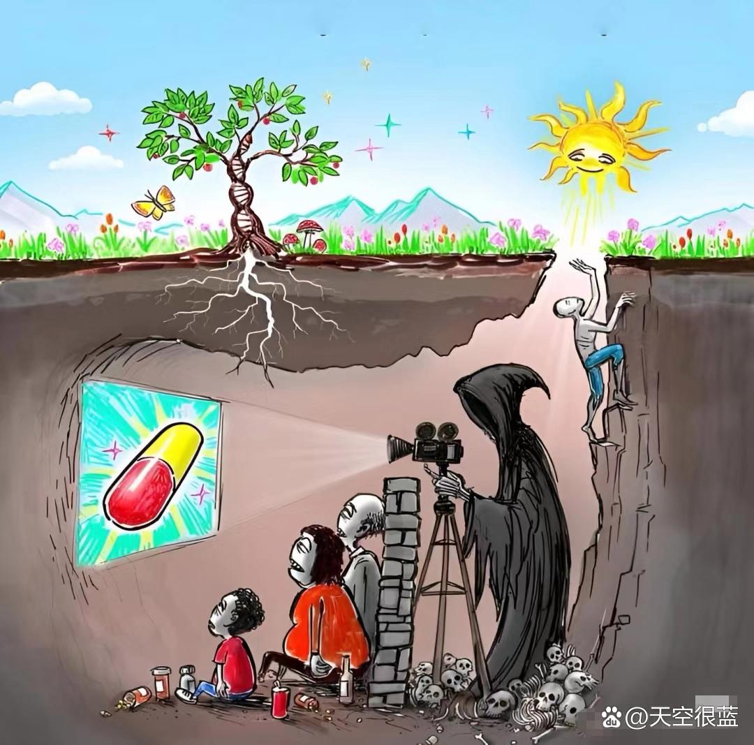 适应社会漫画莱昂博科小漫画证实地球自转人类随意毁坏自然资源的现象