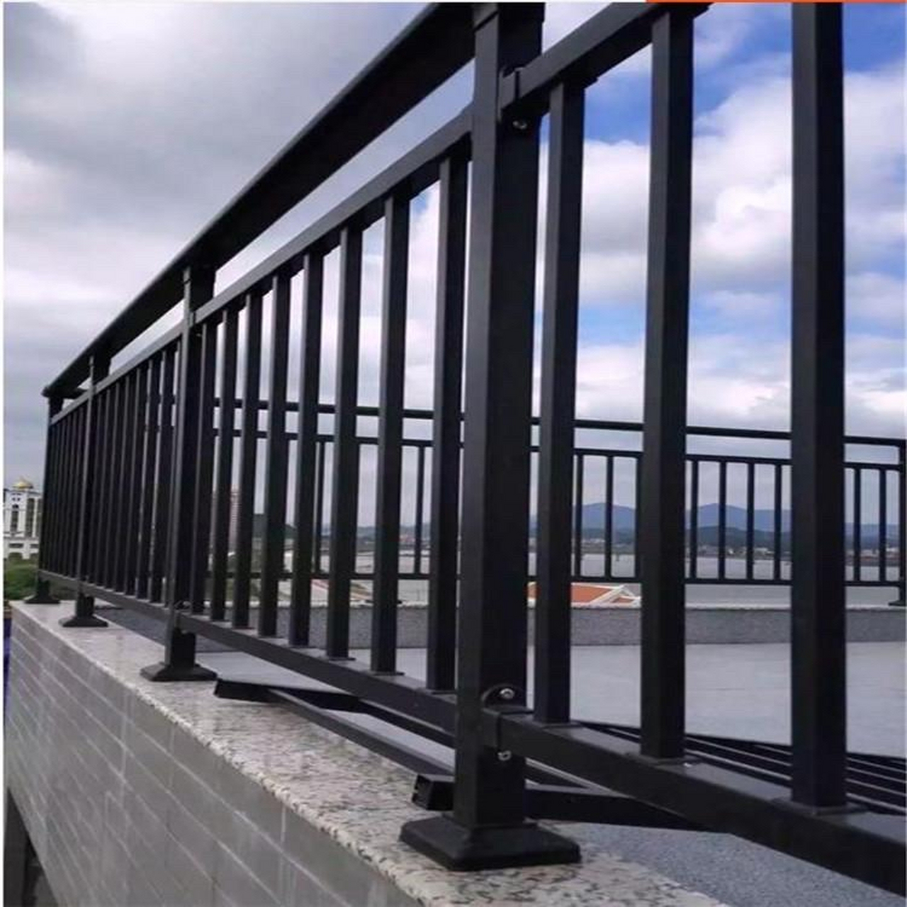 楼顶围栏 楼顶安全防护栏杆 顶楼栏杆厂家 顶之选围栏 楼顶安全隔离