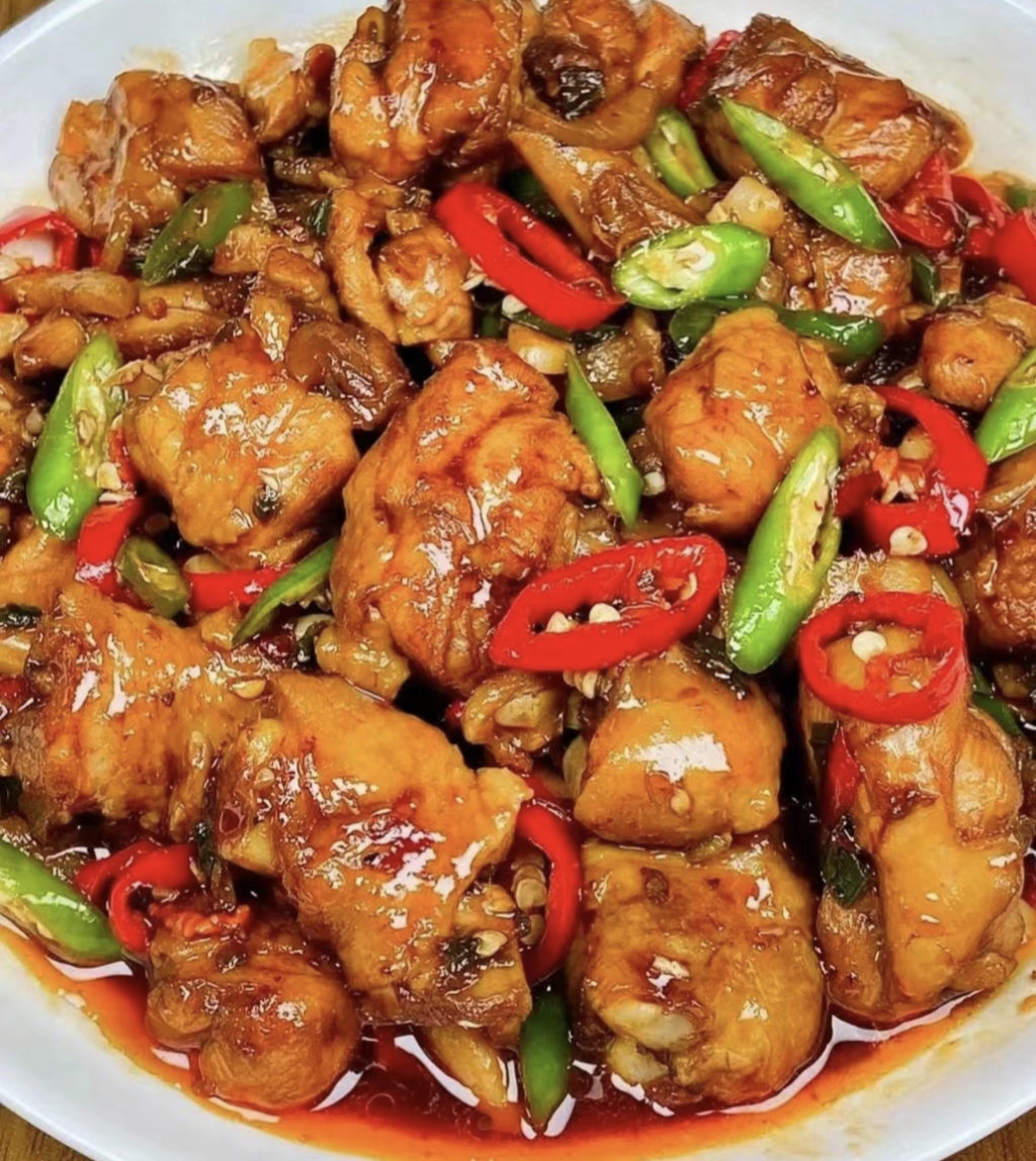 就是那种连骨头都好吃到爆的鸡肉