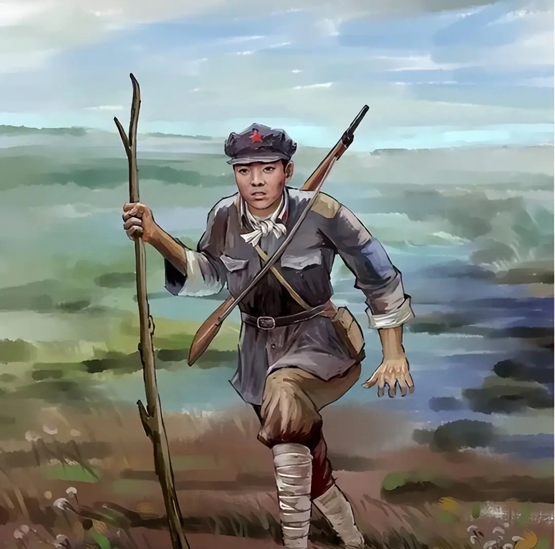 1934年的草地,不是我们想象中的"绿油油",而是沼泽横生,寸步难行的"