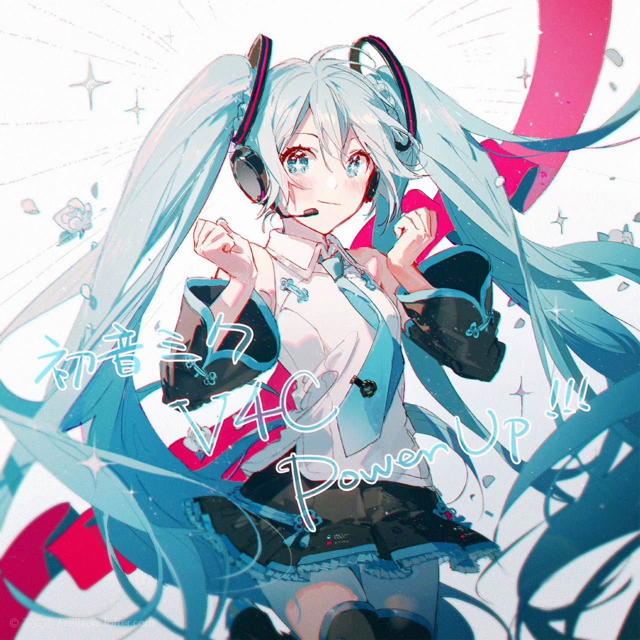 初音殿下真的超可爱啊,画师rella#初音未来# #最喜欢的二次元人物
