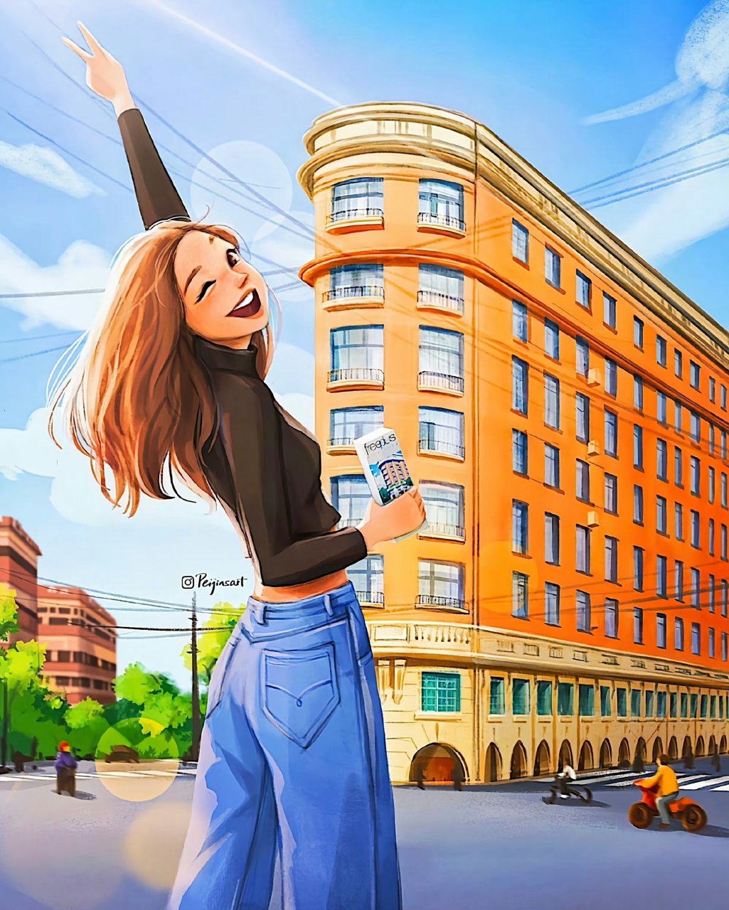 换个角度看世界,会收获不同的东西,世界也因此以另一个面貌展示在你