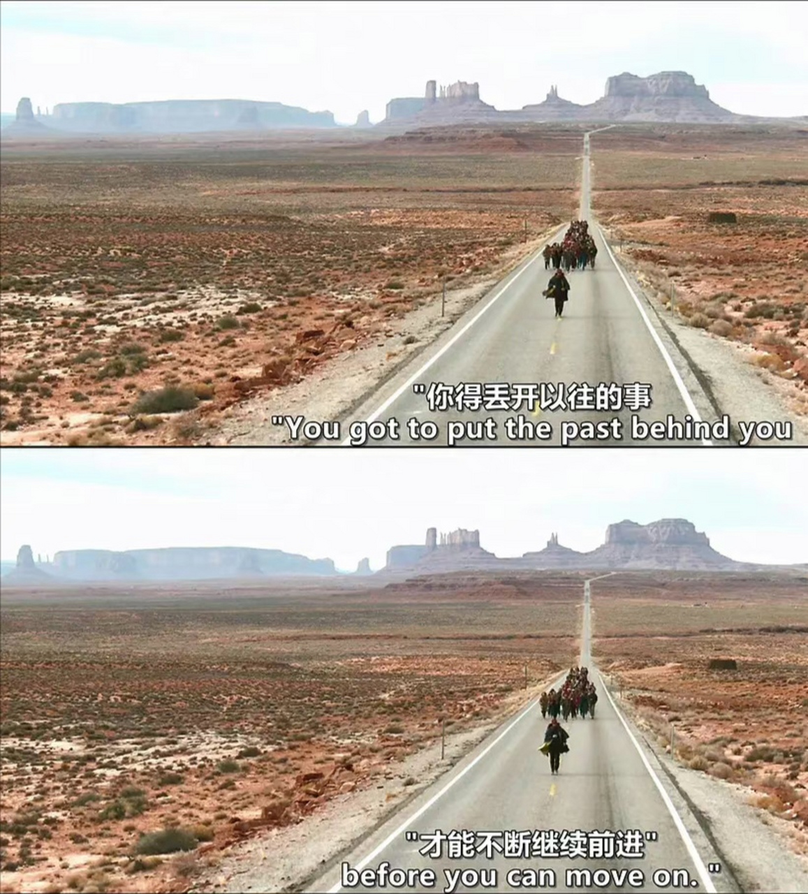 "有些人跑步,什么都不为,只是因为想跑."