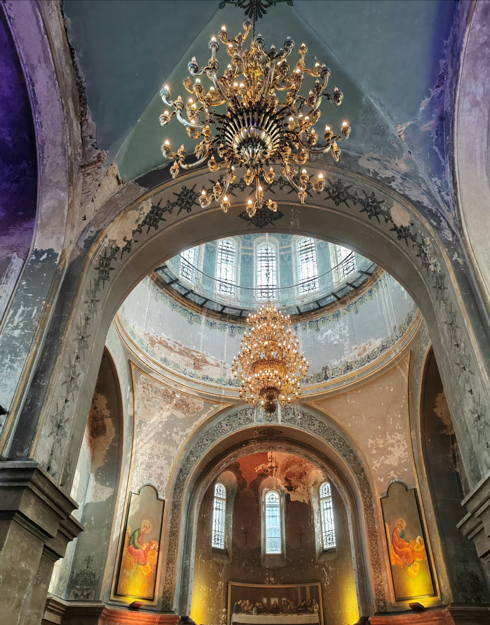 圣索菲亚教堂里面是酱婶滴!