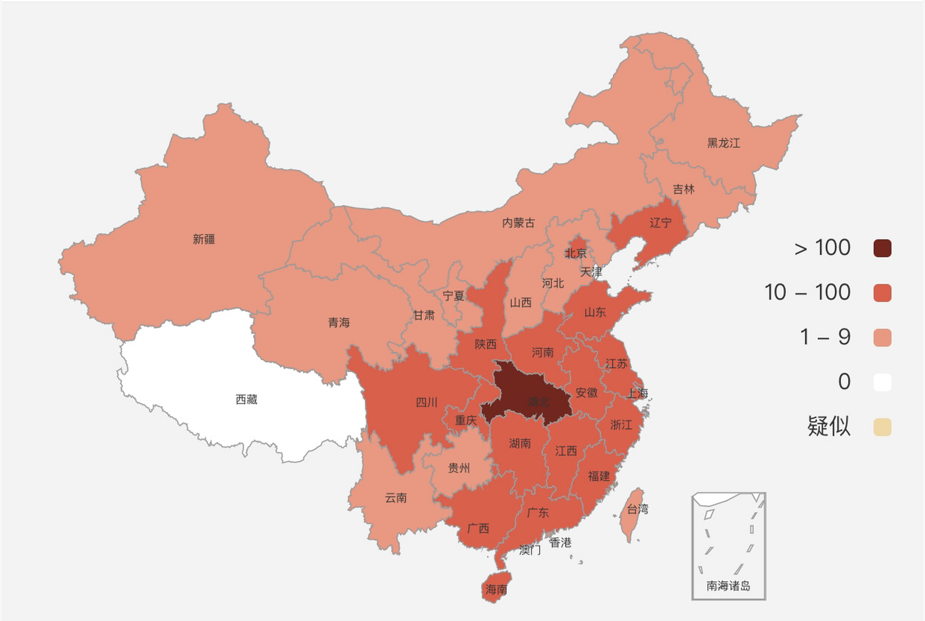 新冠肺炎疫情形势图图片