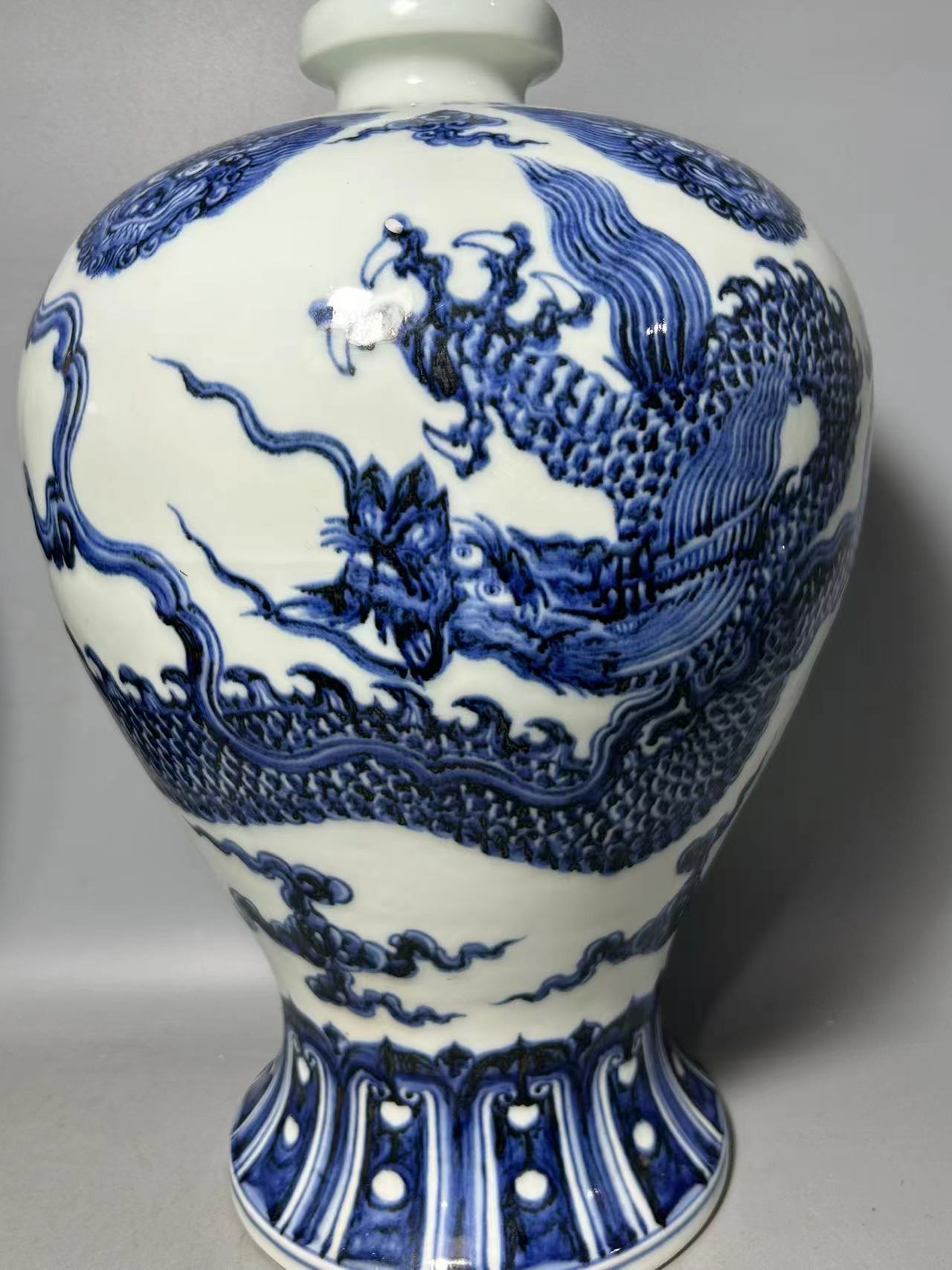 宣德青花瓷器# #苏麻离青