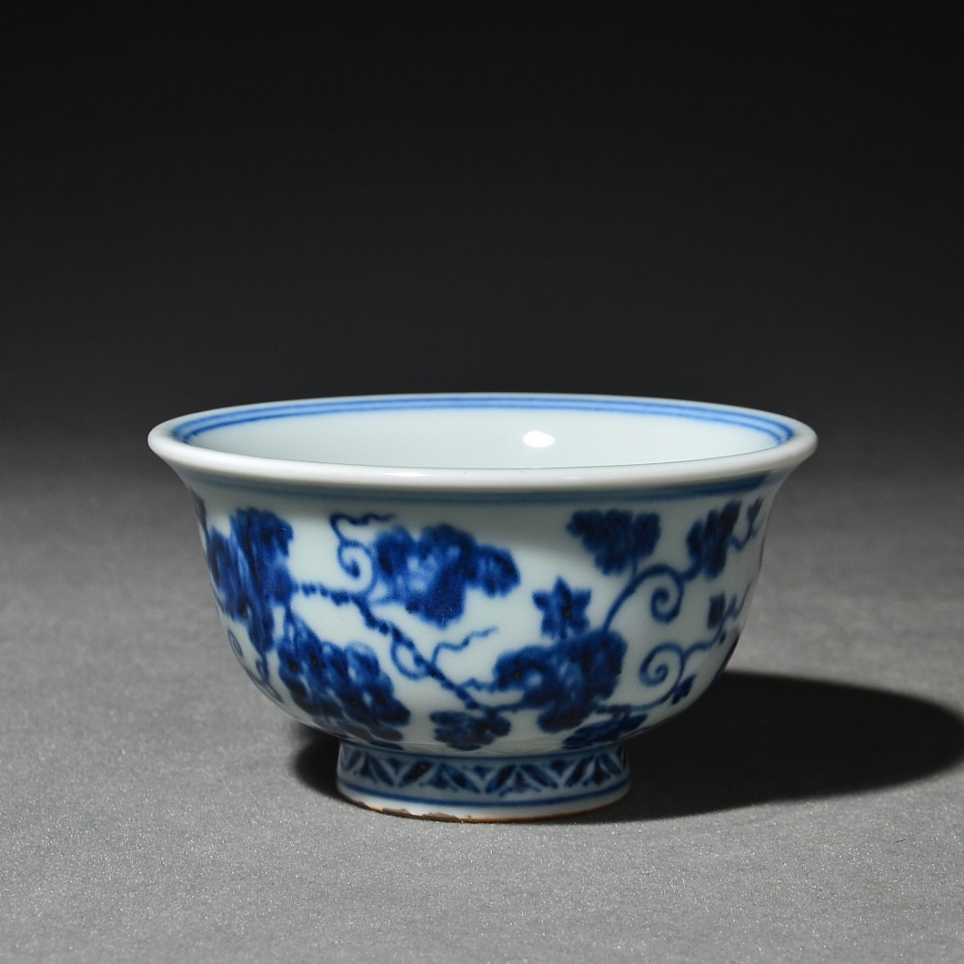 宣德青花瓷器# #苏麻离青