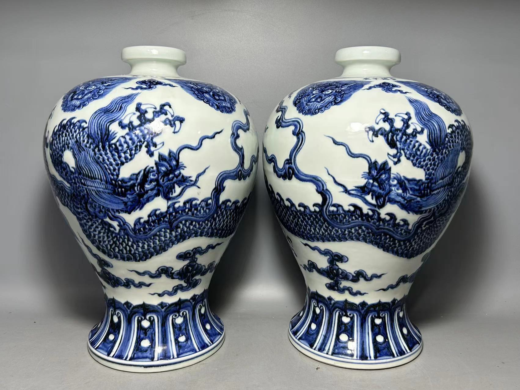 宣德青花瓷器# #苏麻离青