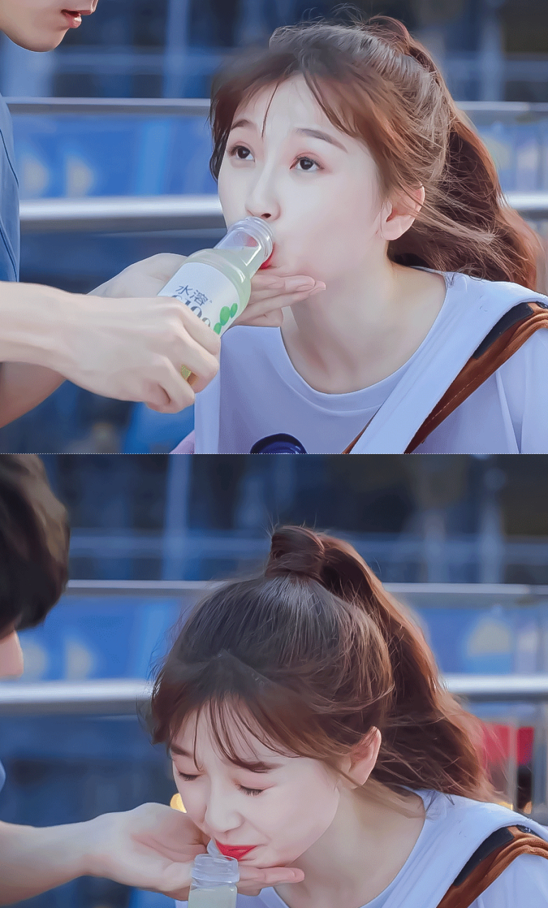 可爱的蔡敏敏#虞书欣# [心]#下一站是幸福# [大笑]