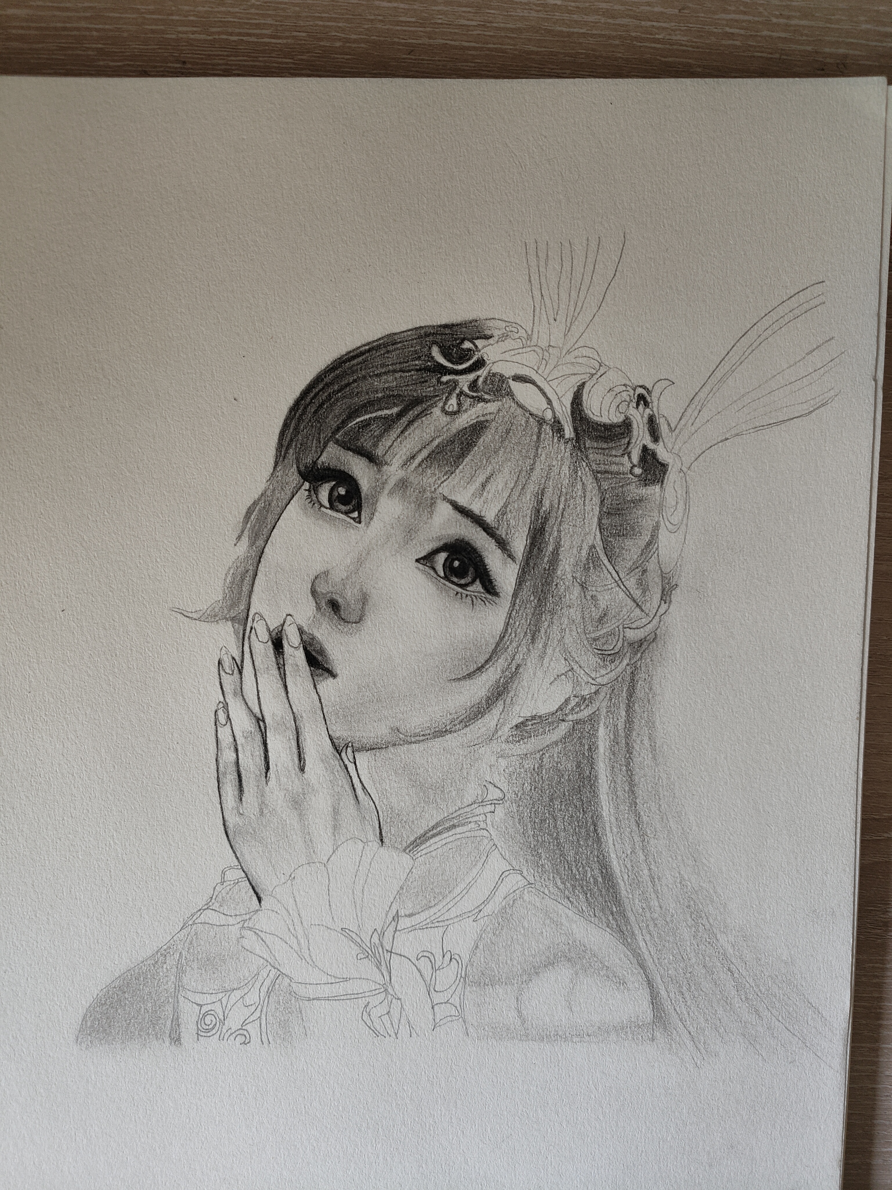 素描小舞,步骤图#vlog记录生活