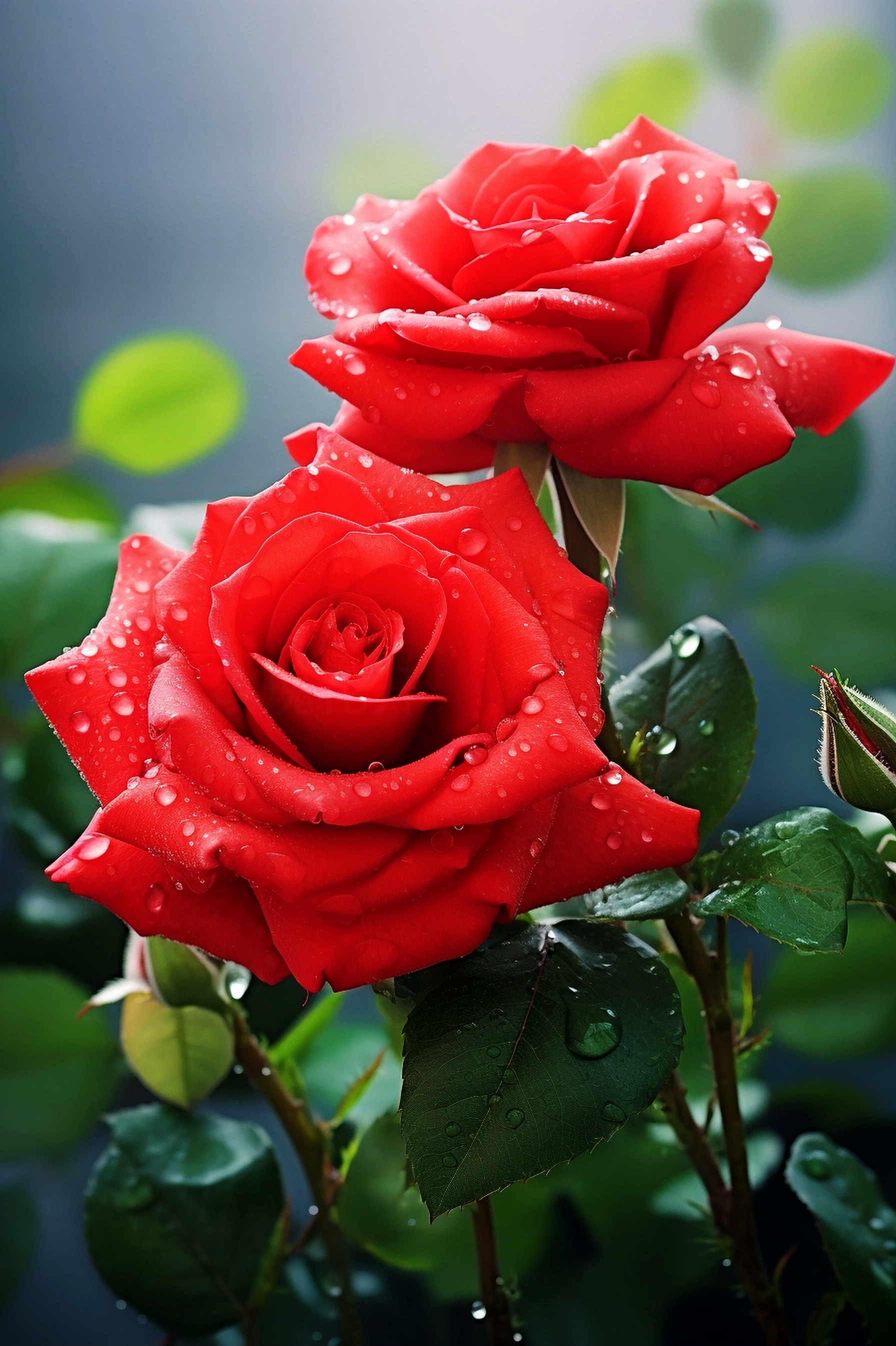 谁都逃不过玫瑰,玫瑰送谁都浪漫🌹玫瑰花鲜艳欲滴太美了,分享给谁呢