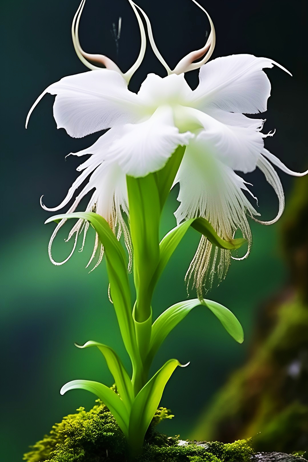 分享秋日好天气#奇花异草总之,玉凤花真的是一种非常艺术, 文化,观赏