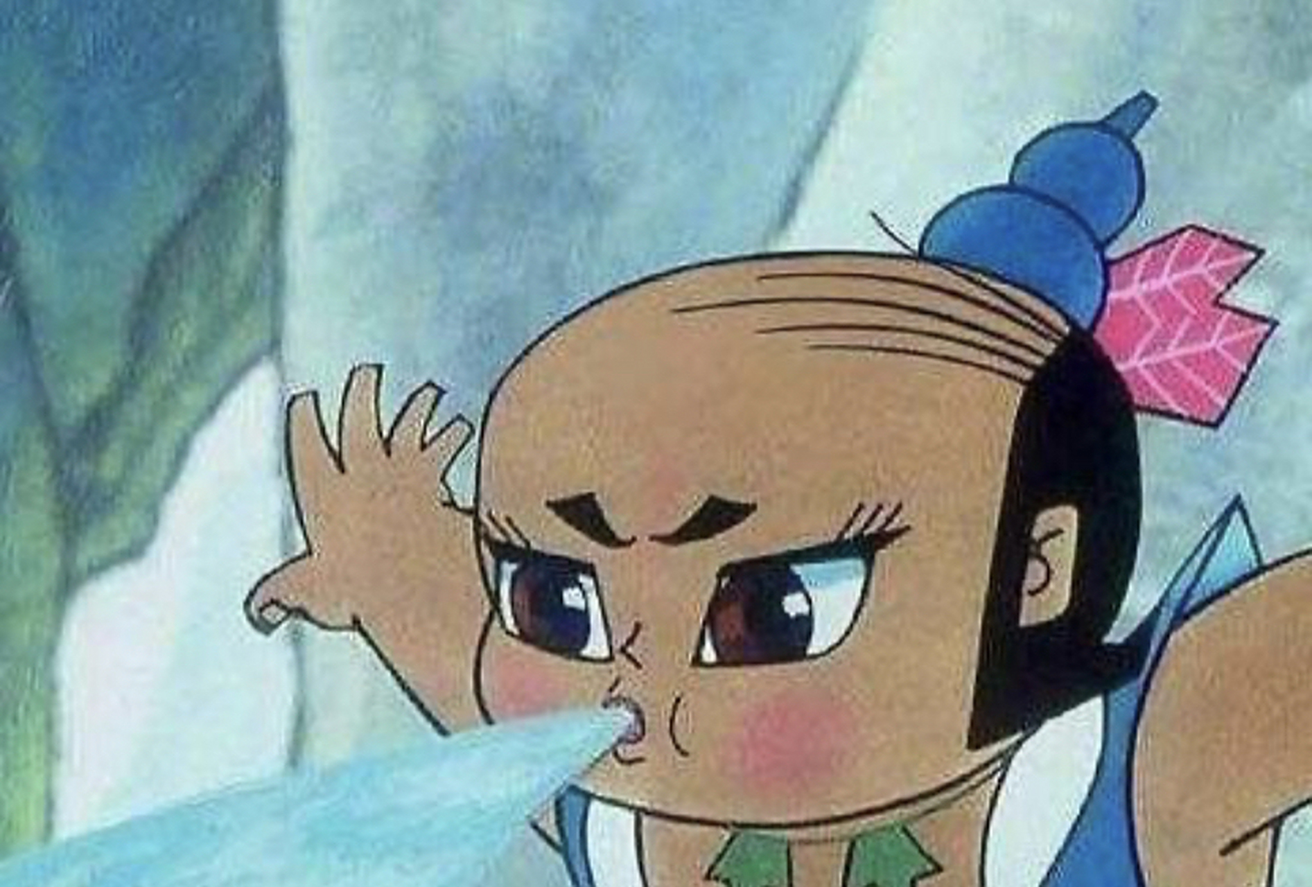 每日搞笑漫画# 当童年动漫的主人公,葫芦娃脱发,超级搞笑!