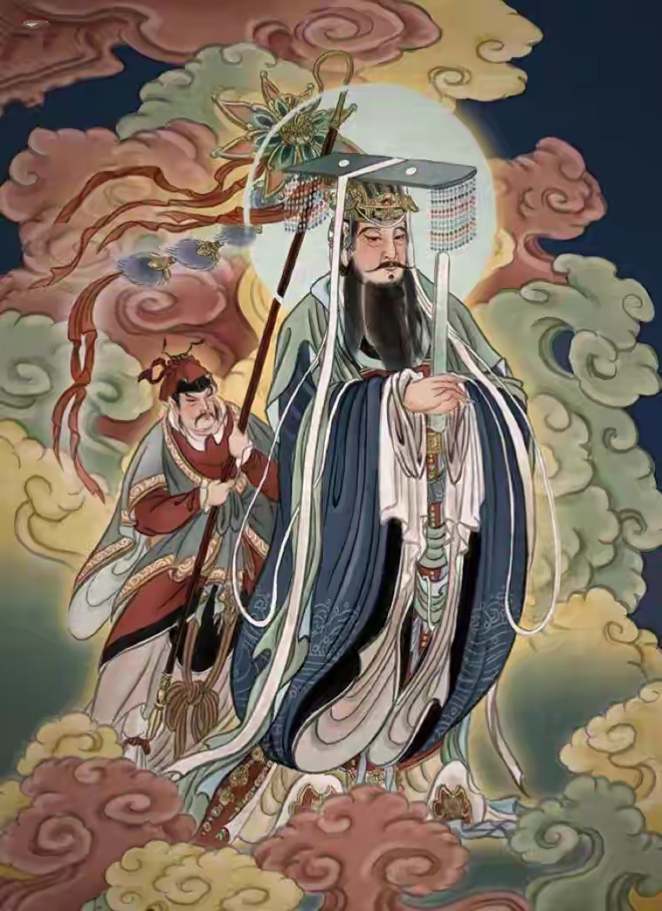 02第一位被称为大天尊的是玉皇大帝,他的全称为"高天上圣大慈仁者