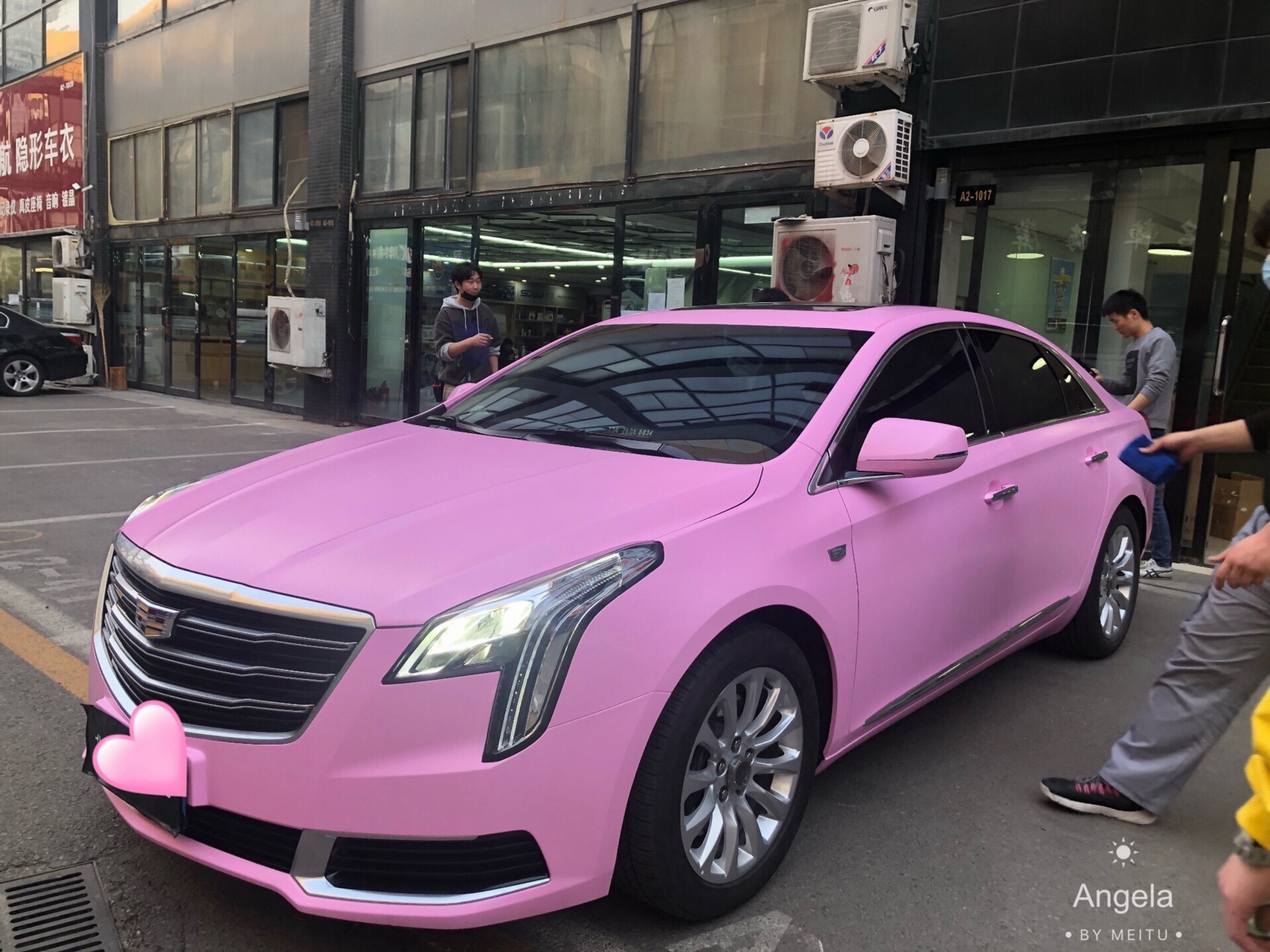 xts改装——芭比粉,漂亮!