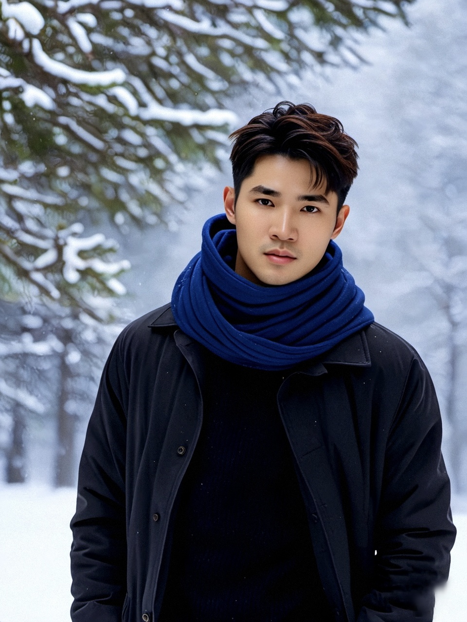 愿这份纯净与宁静,也能穿越屏幕,温暖你的心房