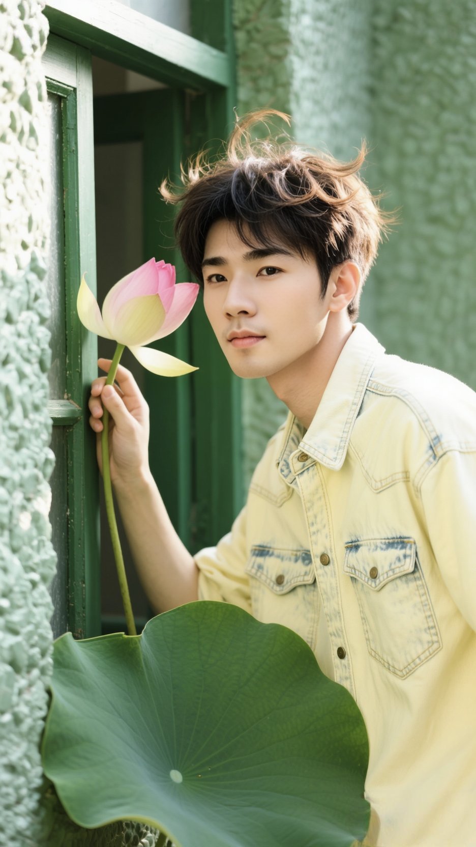 "又是一年荷香四溢时,夏天的风轻轻拂过,携着荷花