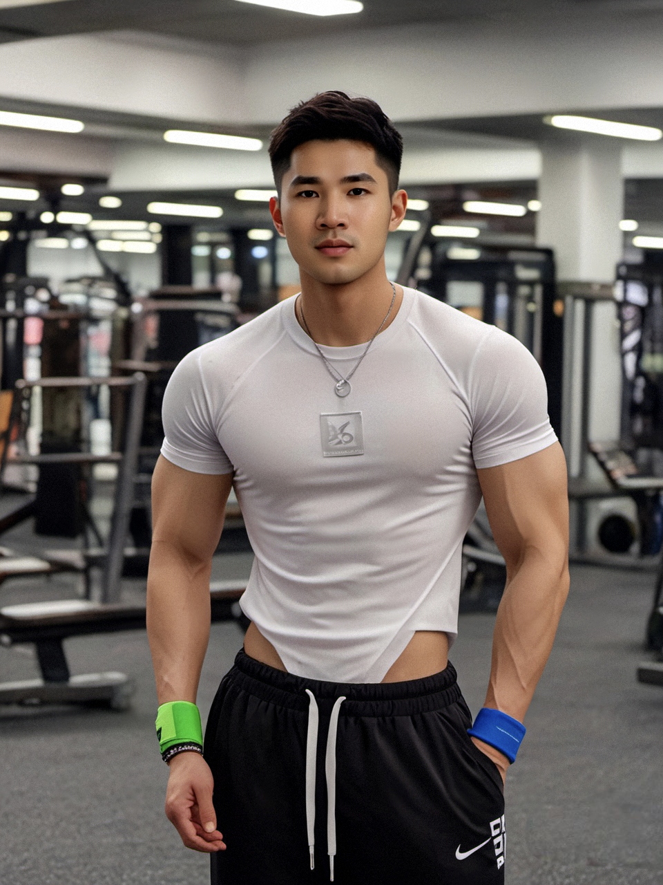 健身是他的信仰,在汗水中磨砺,于器械间成长