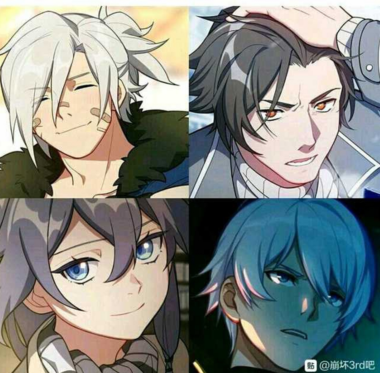 崩坏三的男人确实帅,但第三位