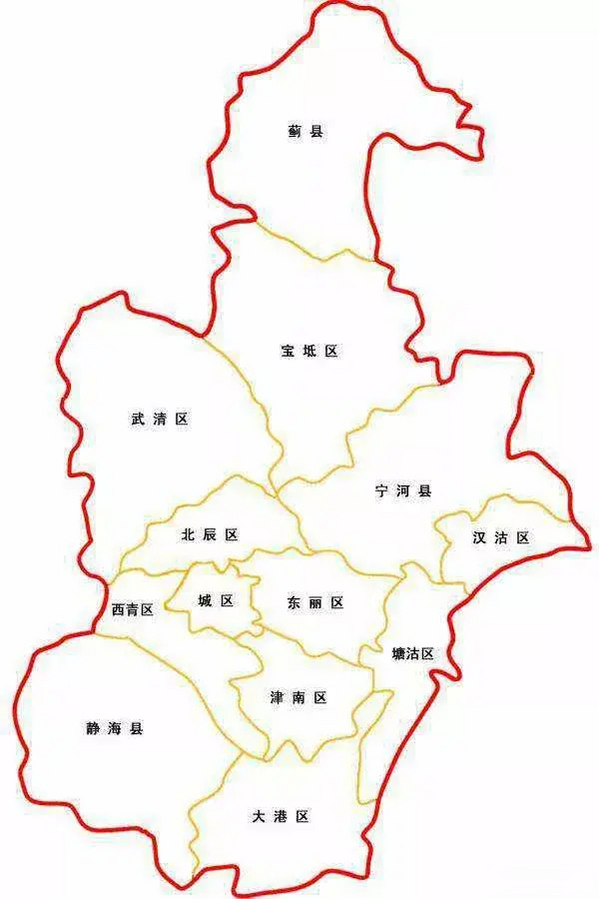 天津行政区划调整畅想