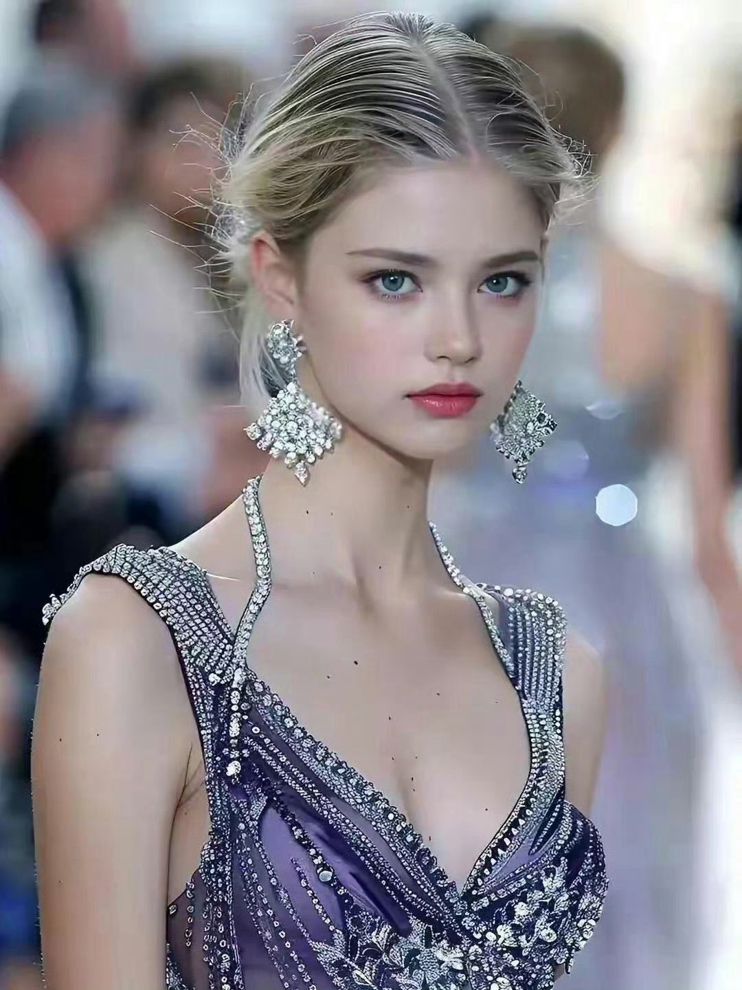 17岁的国际嫰模阿迈理-安妮 这是一张全球通吃的脸,真正的国际标准,这