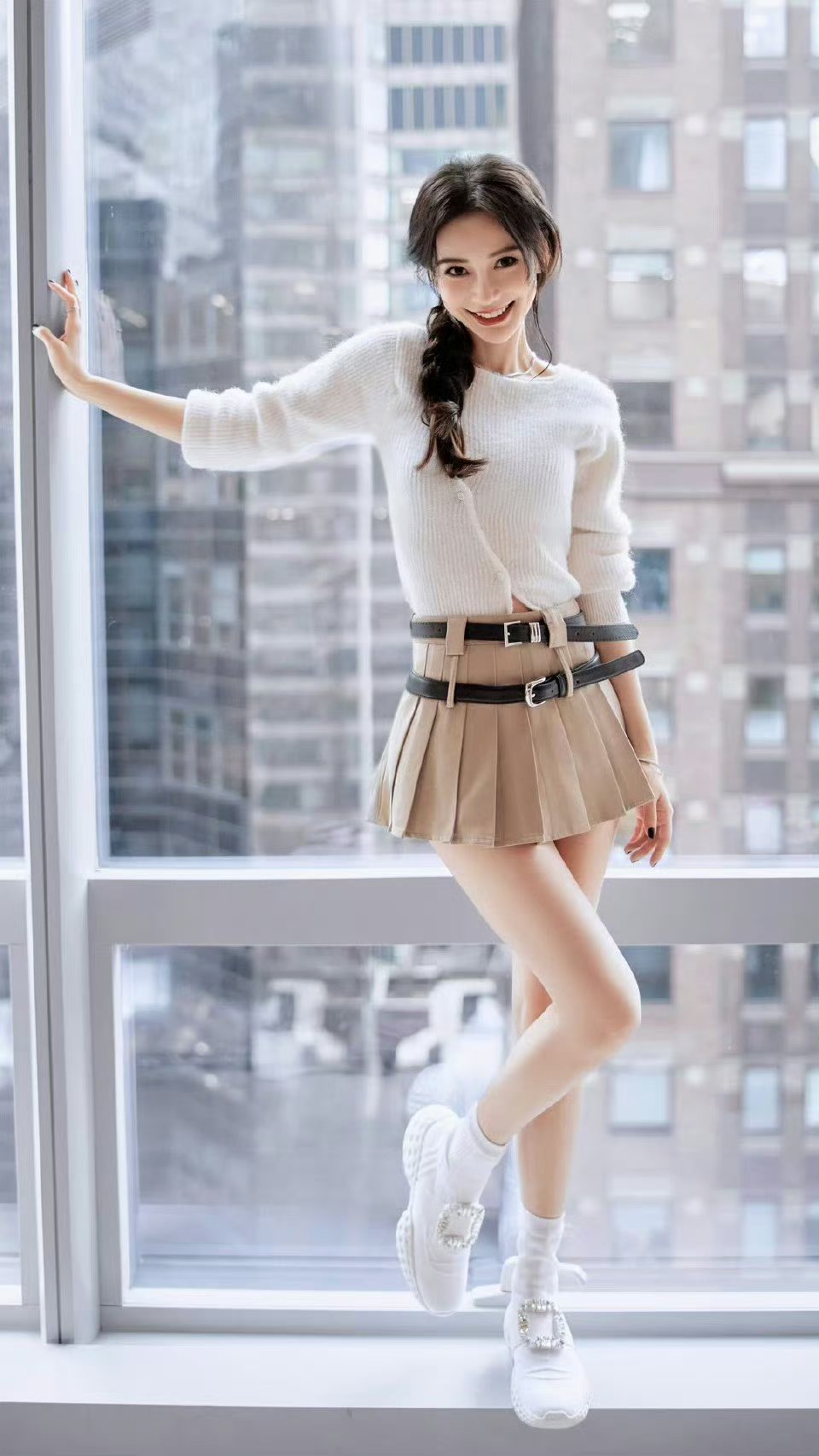 完全开放后杨颖美腿杨颖性感杨颖全身照杨颖腰杨颖紧身angelababy