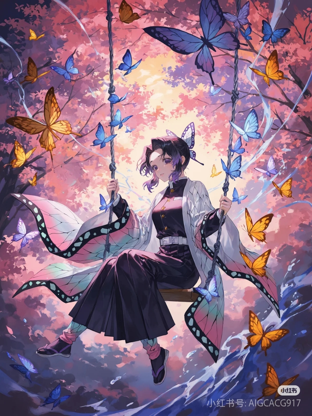 虫柱--蝴蝶忍,超美的忍,超爱的,无能拒绝的!