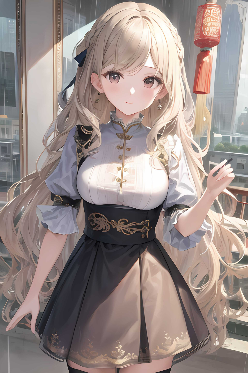 二次元美少女# 温婉的大小姐驾到