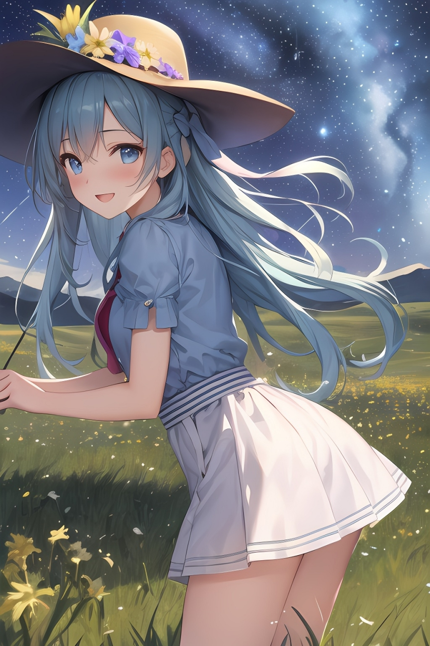 ai绘画系列之第十三期#al绘画# #二次元美图# #动漫美少女