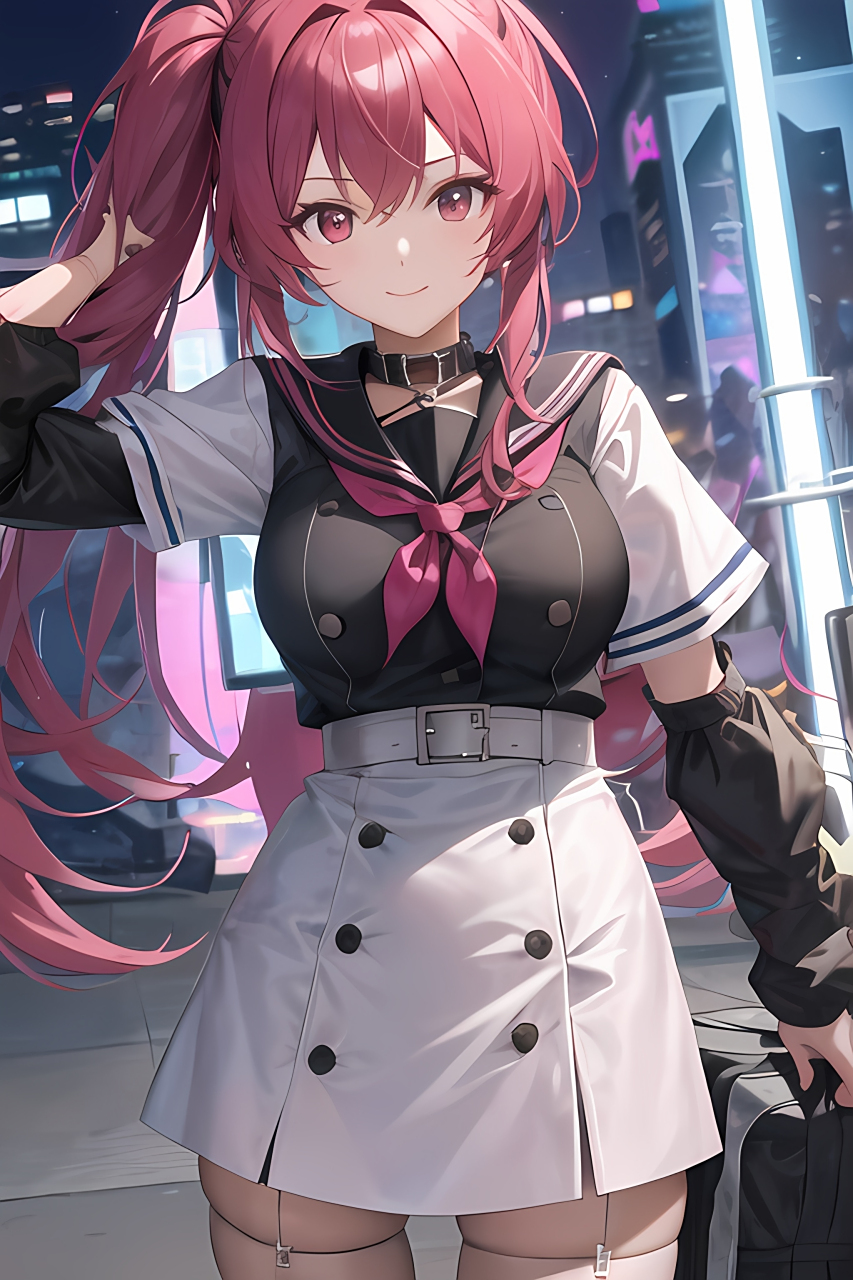 ai绘画系列之第十八期#al绘画# #动漫美少女# #二次元美图