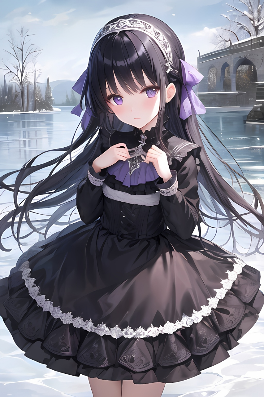 ai绘画系列之第十六期#al绘画# #二次元美少女