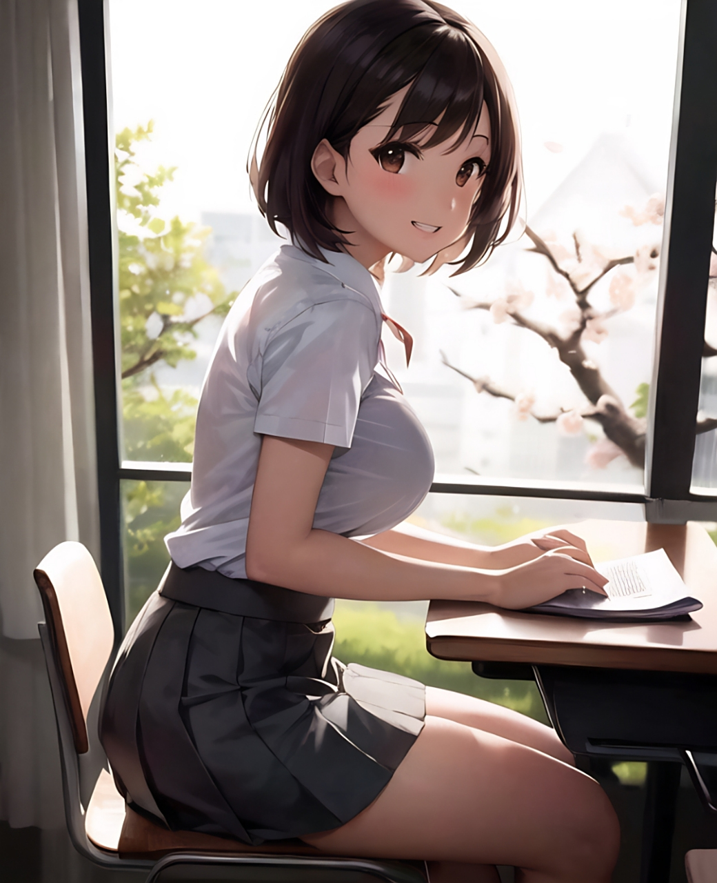 ai绘画系列之第二十九期#al绘画# #二次元美少女