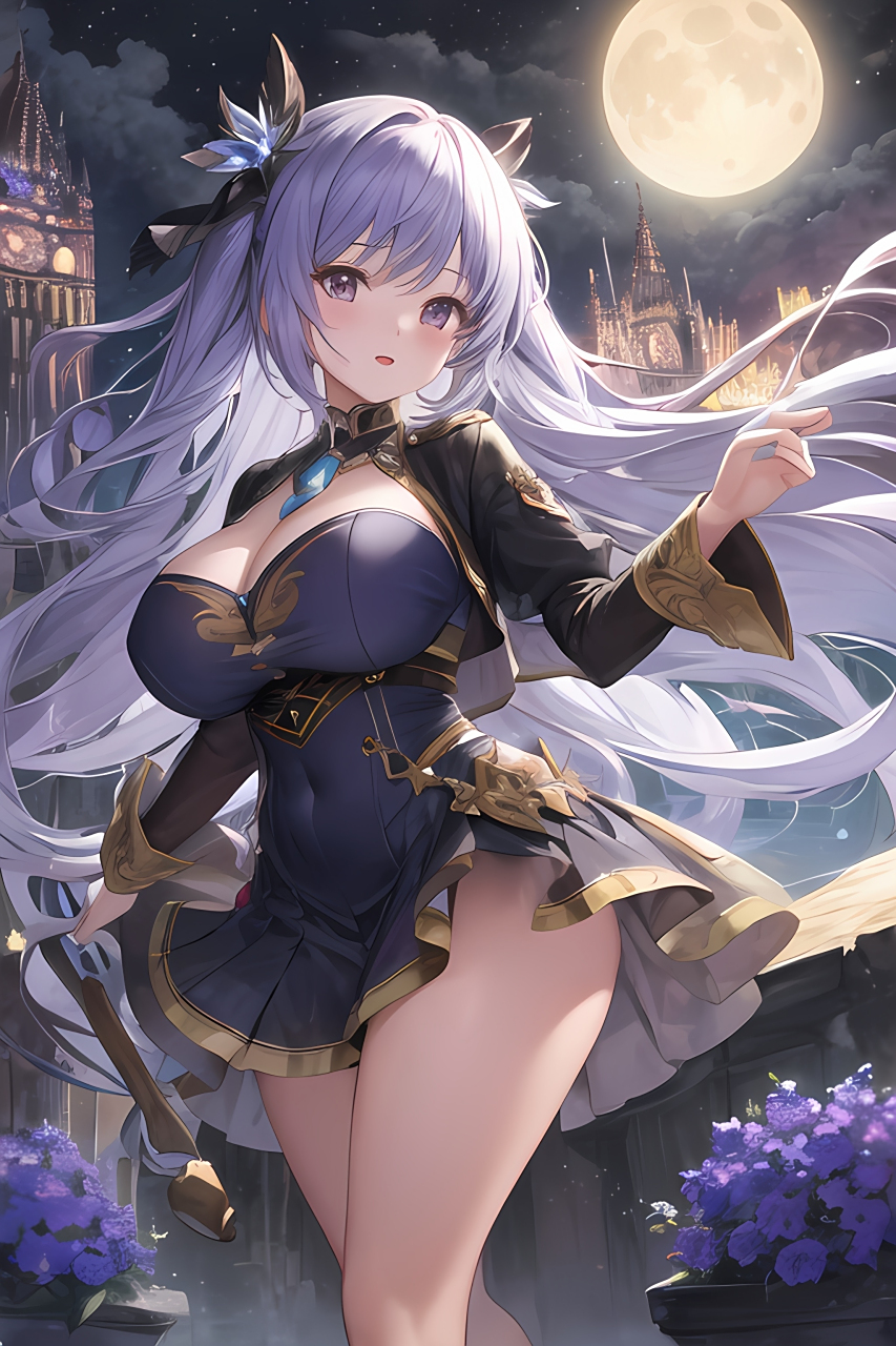 ai绘画系列之第二十一期#al绘画# #二次元美少女# #二次元