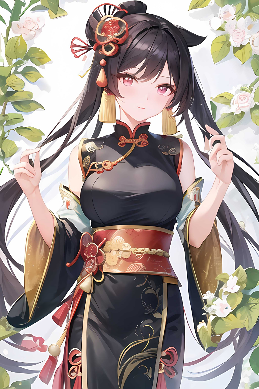 二次元美图# 汉服小姐姐