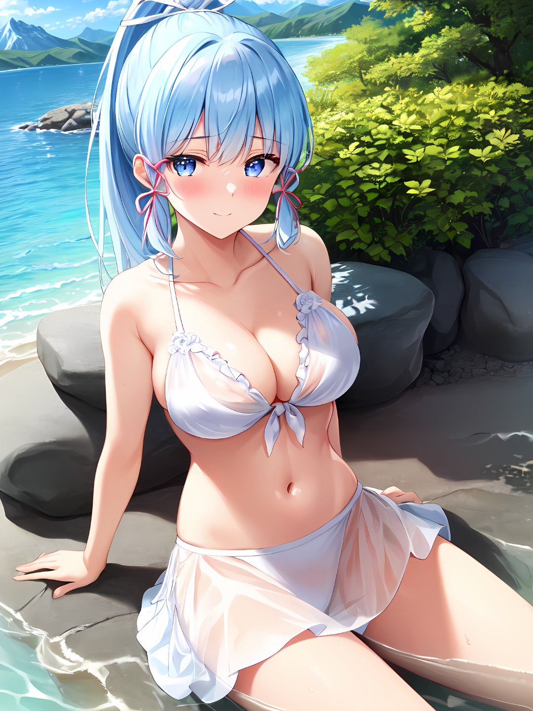 泳装绫华#动漫头像和壁纸