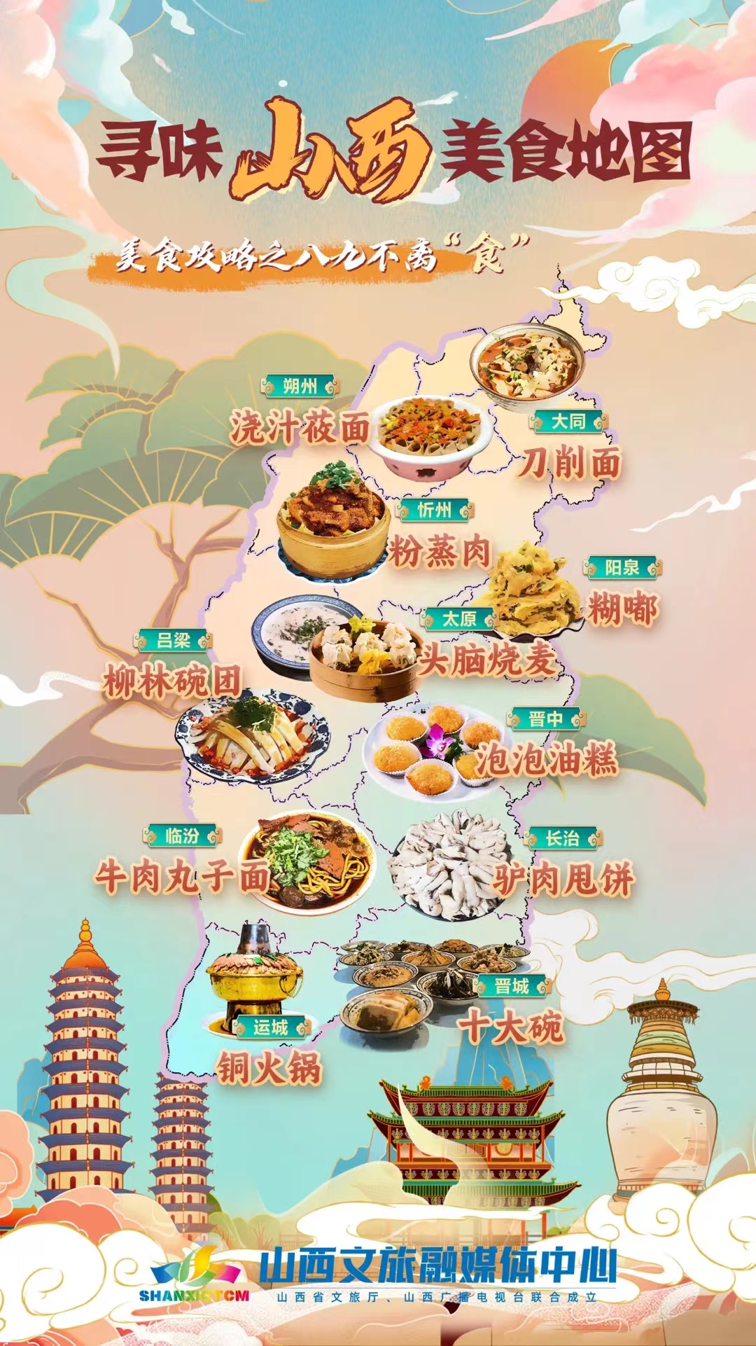 寻味山西美食地图