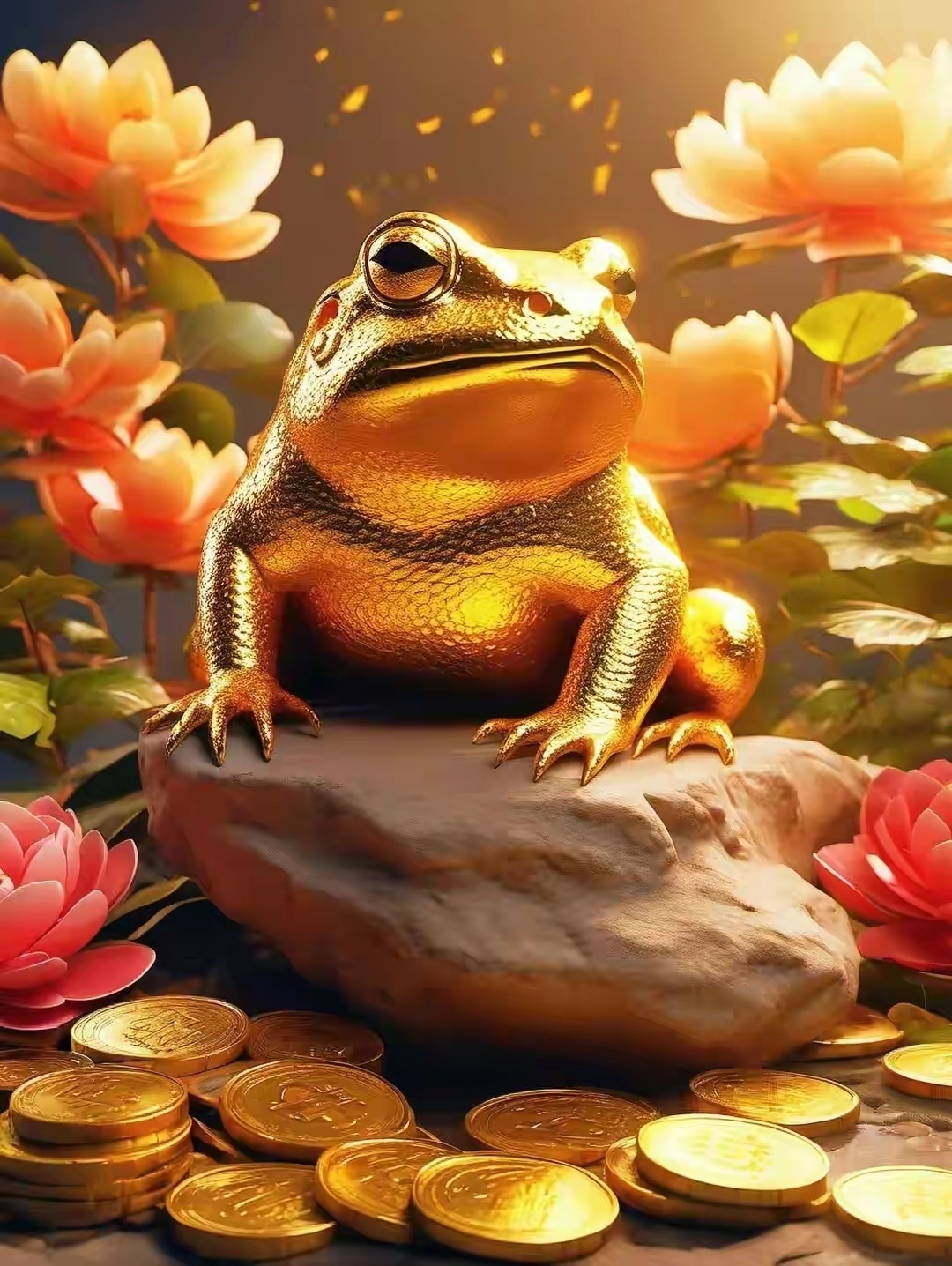 95漂亮的金蟾壁纸95