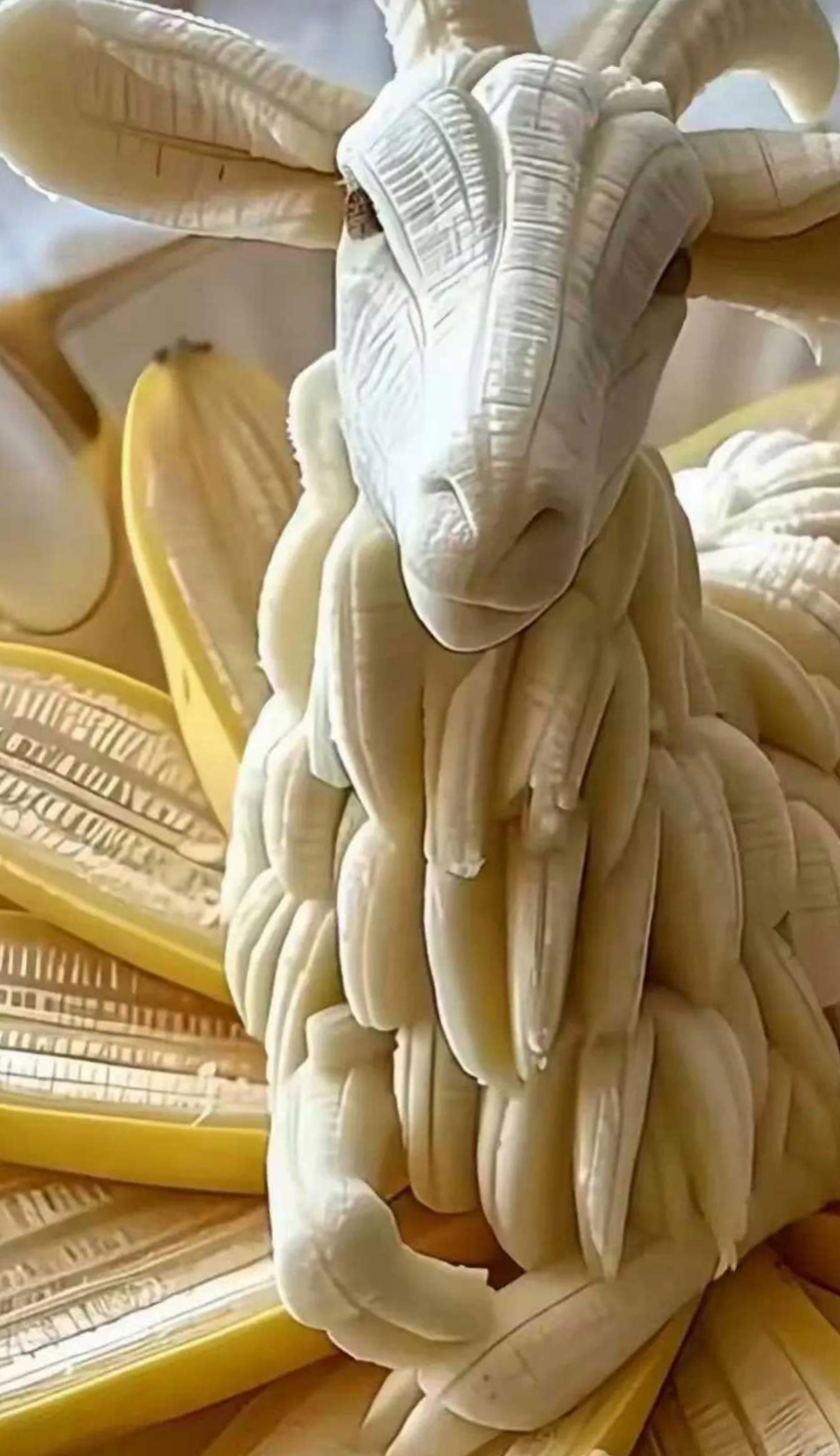 好好的一袋香蕉就被他给霍霍成了这样.难道您能想象我的无奈和气愤吗?