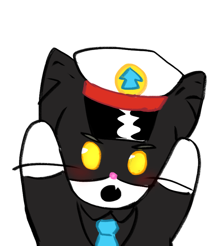 闲得无聊,画些画撒#黑猫警长西塔